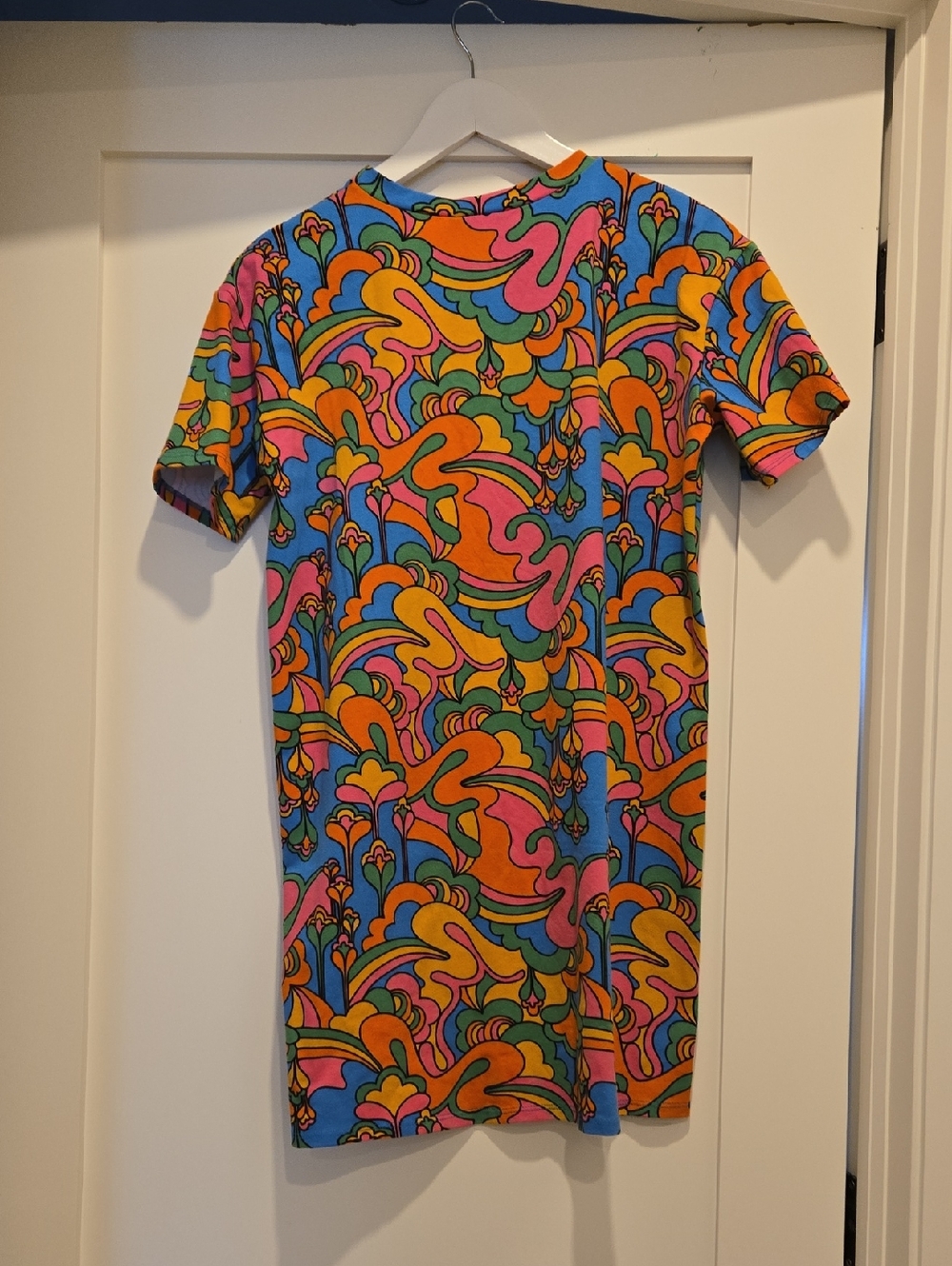 Nooworks Tee Dress Auderpopz print - Small - NWT - Picture 7 of 9